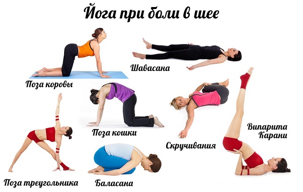 Йога при шейном остеохондрозе