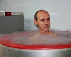 Проведение криотерапии в специальной установке