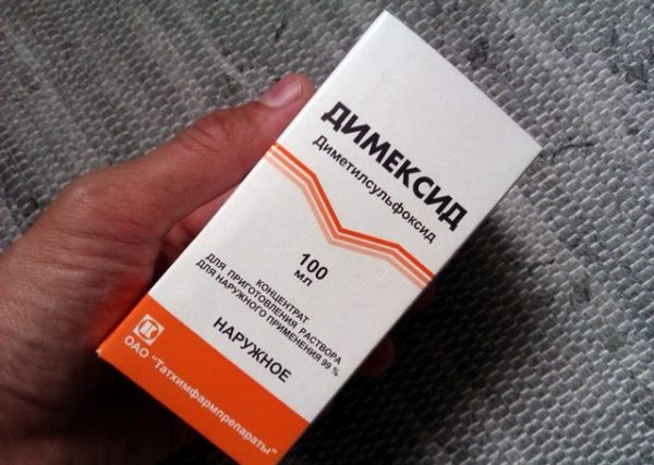 Компресс с Димексидом для суставов