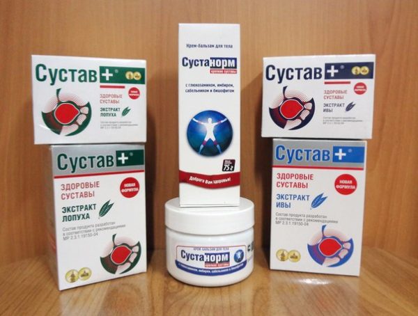 Препараты для суставов и хрящей