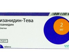 Медикамент Тизанидин-Тева